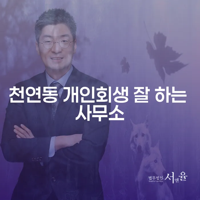 천연동 개인회생 잘 하는 사무소