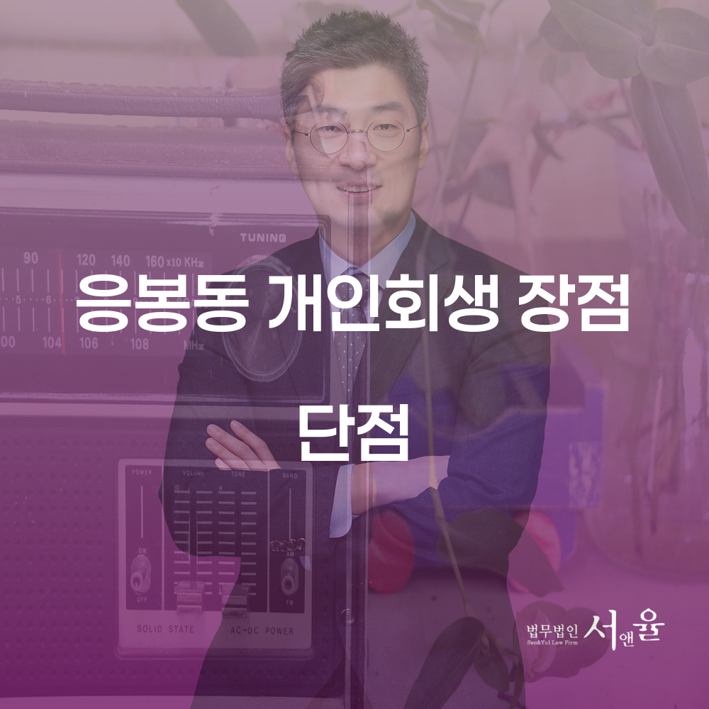 응봉동 개인회생의 장점과 단점 분석